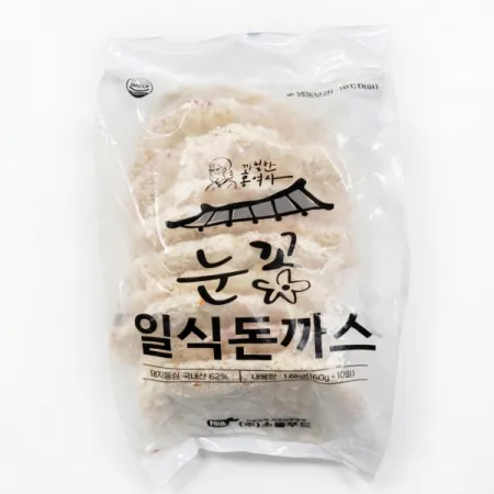 까칠한홍여사 눈꽃일식돈까스(160G*10입)-[아이스박스1박스 6봉]
