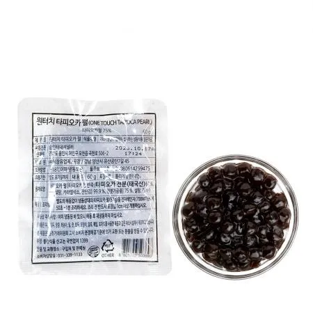 원터치 타피오카펄 국내산 60g x 10ea
