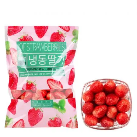 냉동 딸기 국내산 1kg