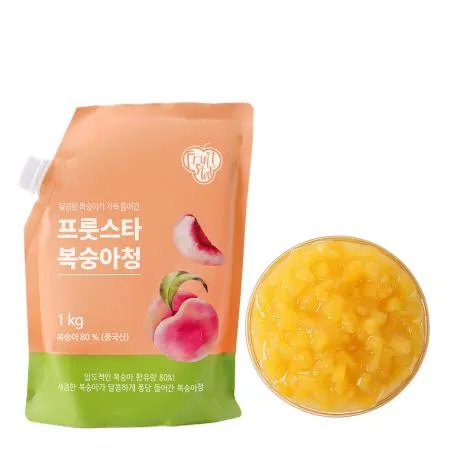 복숭아청 복숭아에이드 1kg