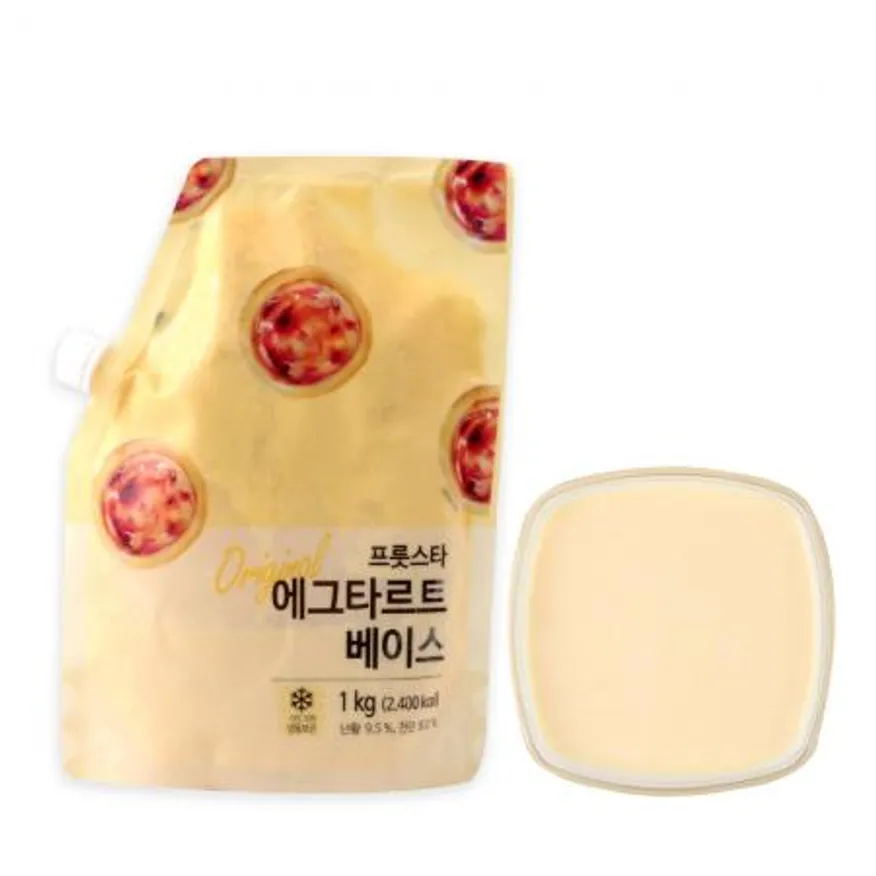 냉동 에그타르트 베이스 1kg 이미지