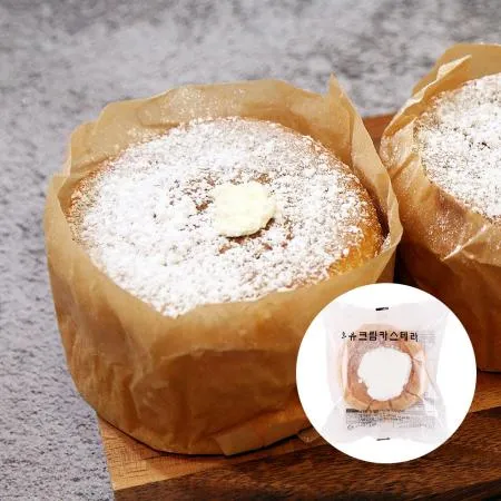 우유 크림 카스테라 120g, 5개