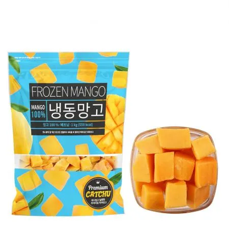 냉동 망고 다이스드 25mm 1kg