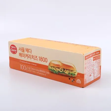 서울우유 체다 베이커리 치즈 1800g 100매 슬라이스