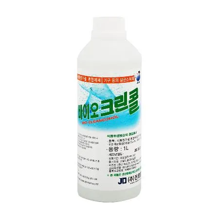진로발효 바이오크린콜 75% 1L 살균소독제 발효주정