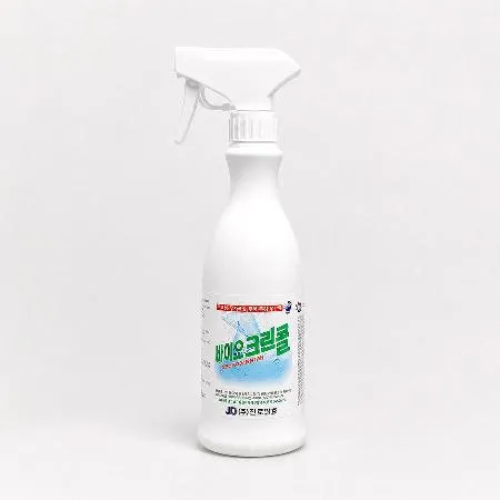 진로발효 바이오크린콜 75% 450ml 살균 소독 스프레이 발효주정