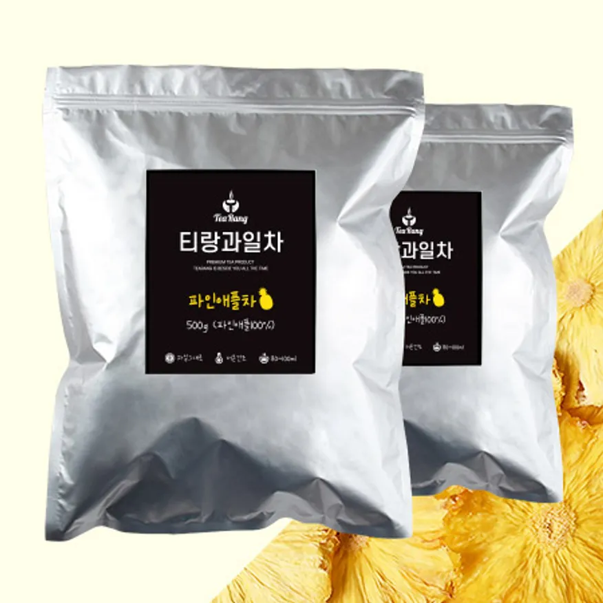 티랑 건조파인애플 1kg 원형 대용량 파인애플차 건조과일 이미지