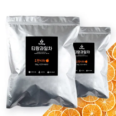 티랑 건조오렌지 1kg 원형 대용량 오렌지차 건조과일