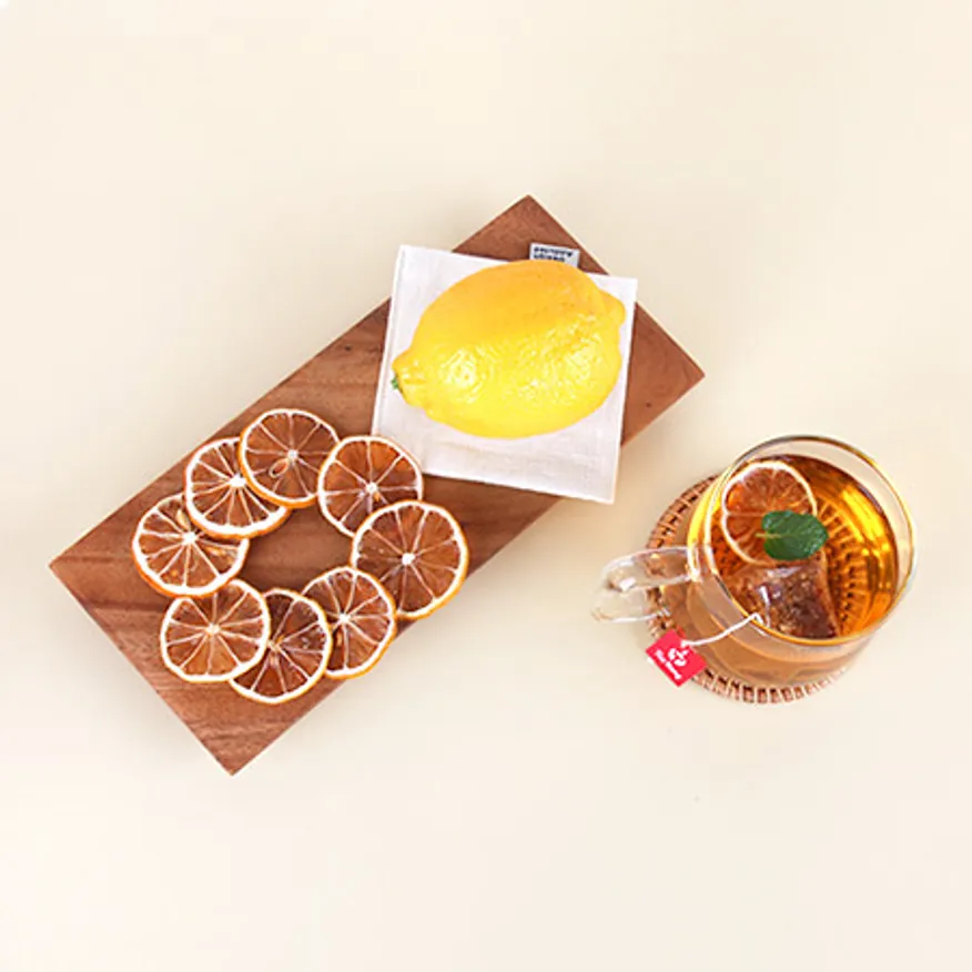 티랑 건조레몬 500g 원형 대용량 레몬차 건조과일 이미지