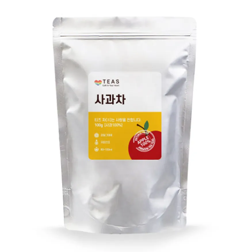 티즈 사과칩 100g 사과차 과일칩 건조과일 이미지