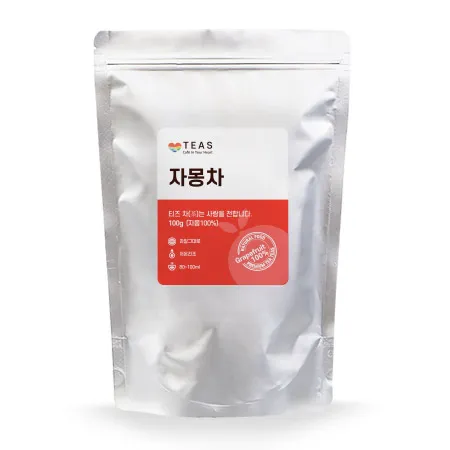 티즈 건조자몽 100g 자몽차 건조과일
