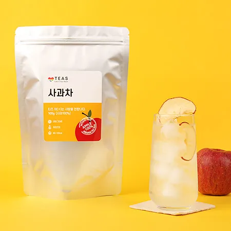 티즈 사과칩 100g 사과차 과일칩 건조과일 이미지