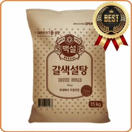 ★공산 핫★ 백설 갈색설탕 (중백) 15kg