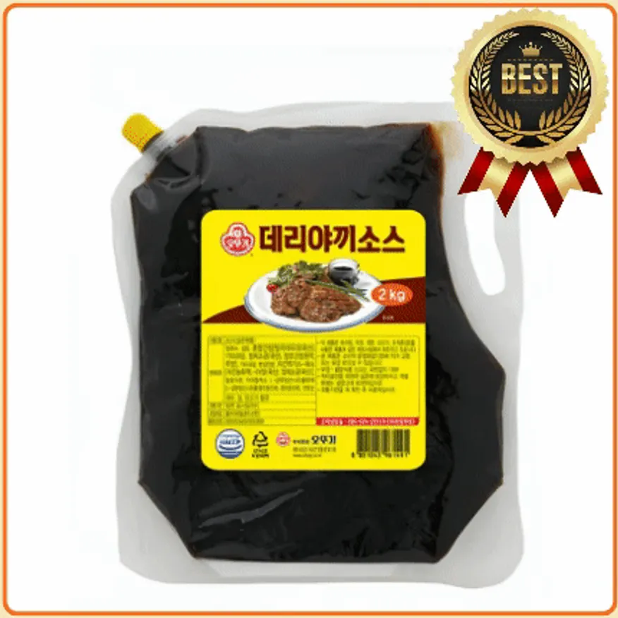★공산 핫★ 오뚜기 데리야끼소스 (스파우트팩) 2kg 이미지
