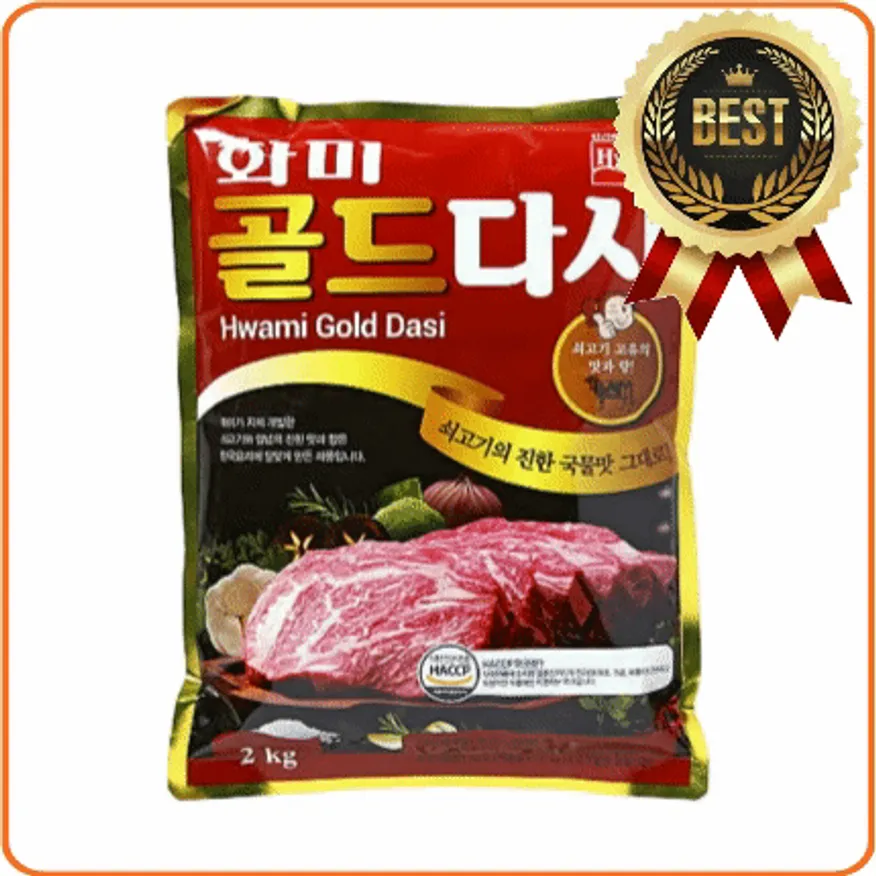 ★공산 핫★ 화미 골드 다시다 (쇠고기) 2kg 이미지
