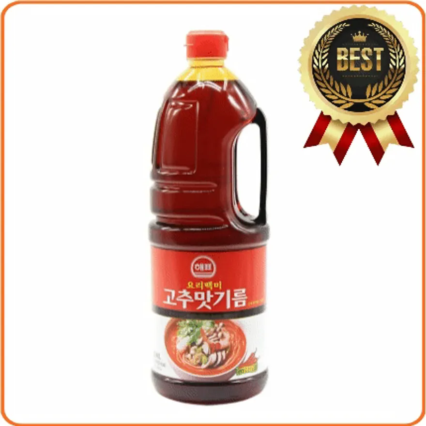 ★공산 핫★ 해표 고추맛기름 1.8L 이미지