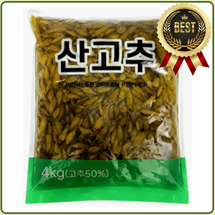 ★공산 특가★ [교차 출고] 산고추 (업소용 반찬) 4kg