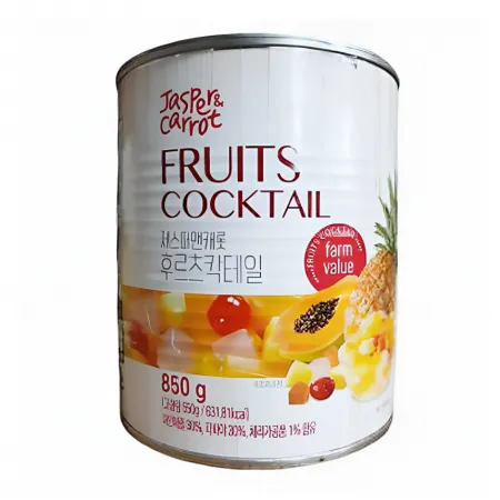 공산 hot / 재스퍼앤캐롯 후르츠칵테일 850g