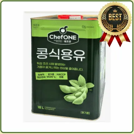 ★공산 핫★ 쉐프원 콩식용유 (대두유 100%) 18L