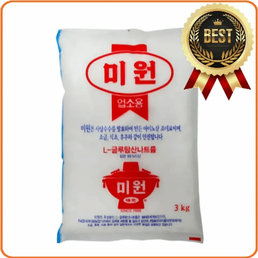 ★공산 핫★ 대상 미원 (업소용 / MSG) 3kg 이미지