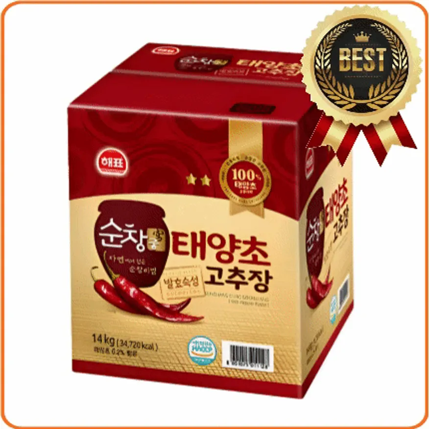 ★공산 핫★ 해표 순창궁 태양초 고추장 14kg (지함) 이미지