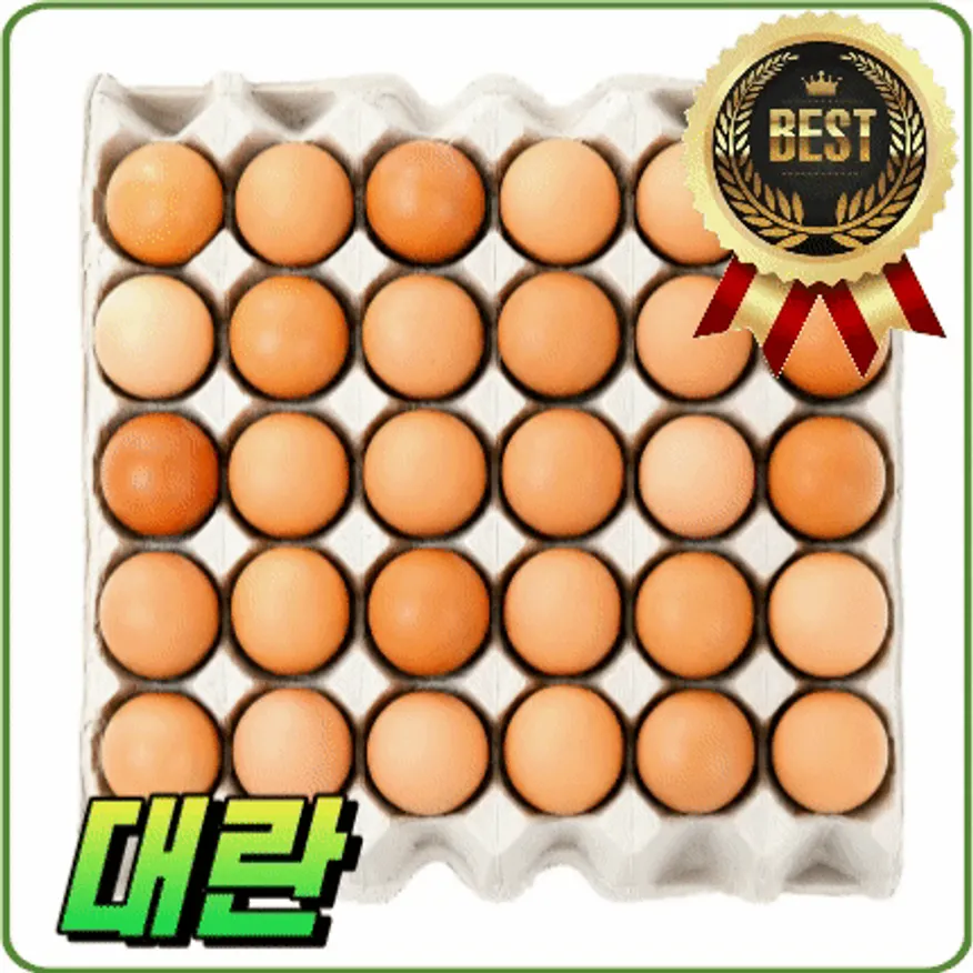 ★계란 핫★ 계란 (대란 / 30알 / 국내산) 1판 이미지