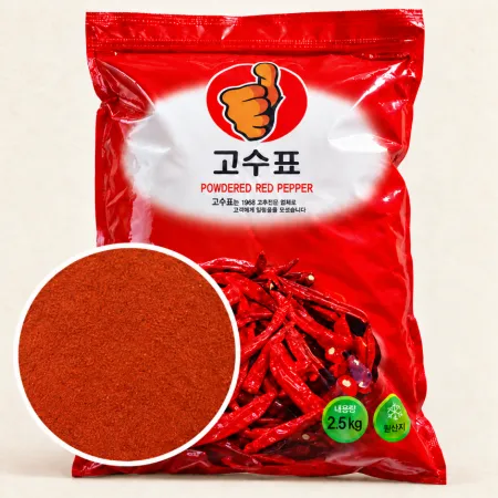 ★공산 hot★ 고춧가루 (중식용 / 장용 / 고운입자 / 건고추100% / 중국산) 2.5kg