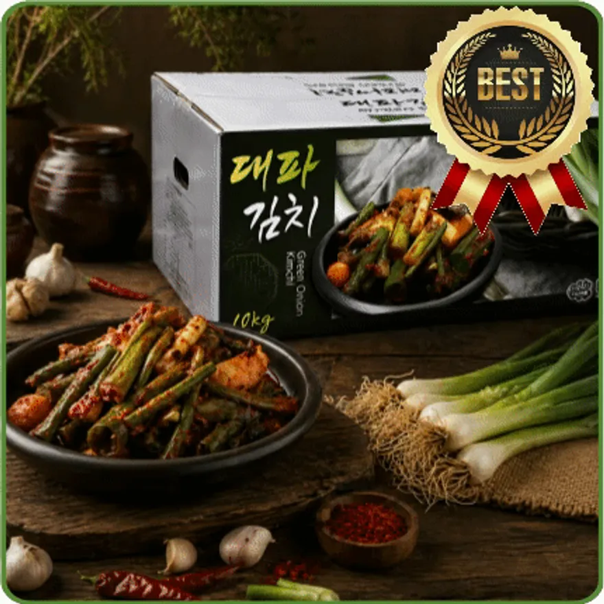 ★알뜰 특가★ 파김치 (대파김치 / 중국산) 10kg 이미지