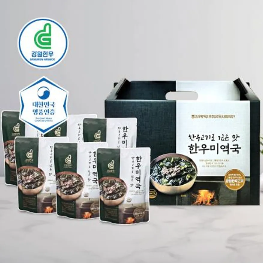 강원한우 한우미역국세트(한우미역국 500g 6개입) 이미지
