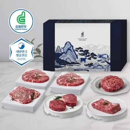 강원한우 VIP 종합세트, 1++등급, 1.8kg