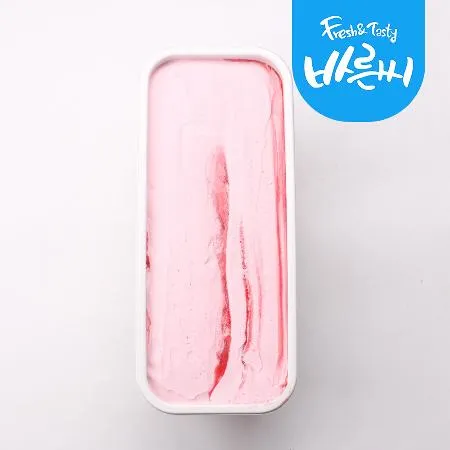 라벨리 프리미엄 아이스크림 4 L 스트로베리