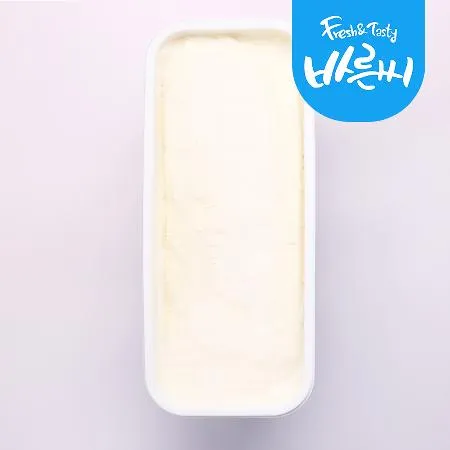 라벨리 프리미엄 아이스크림 4L 바닐라