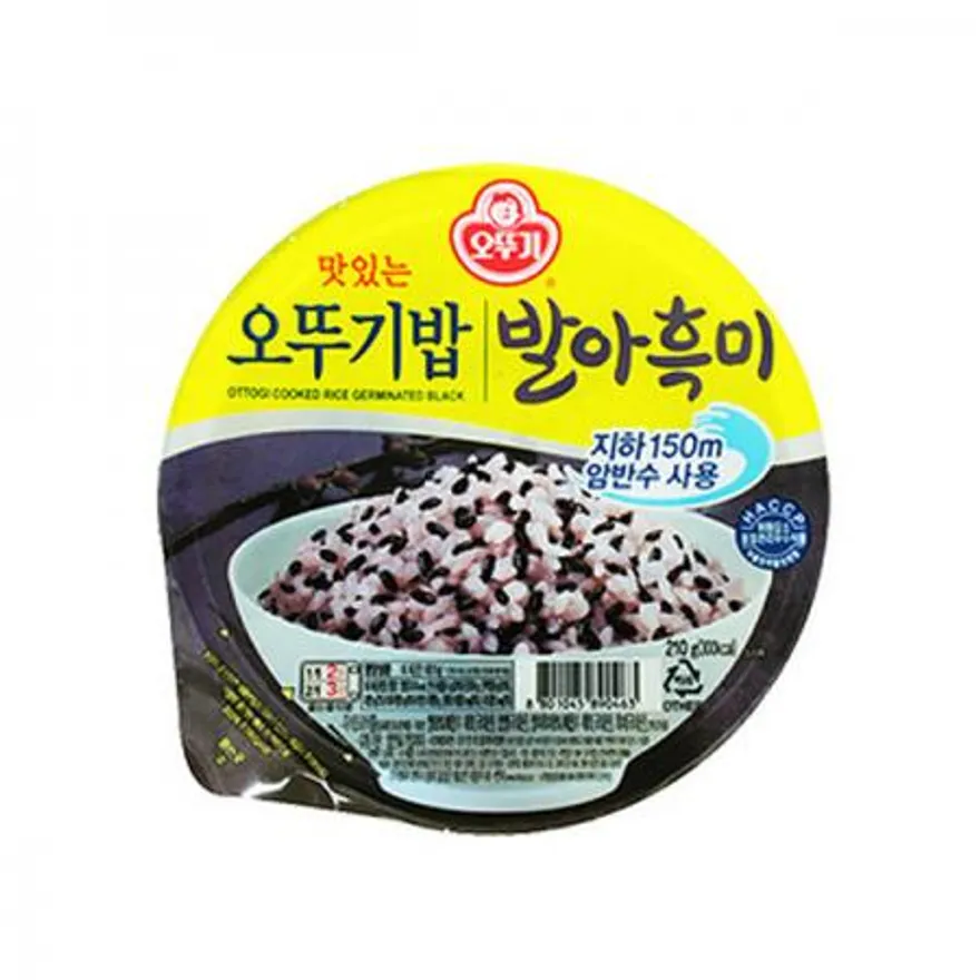오뚜기밥 발아흑미밥 210g 3번들 이미지