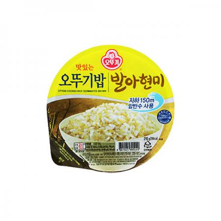 오뚜기밥 발아현미밥 210g 3번들