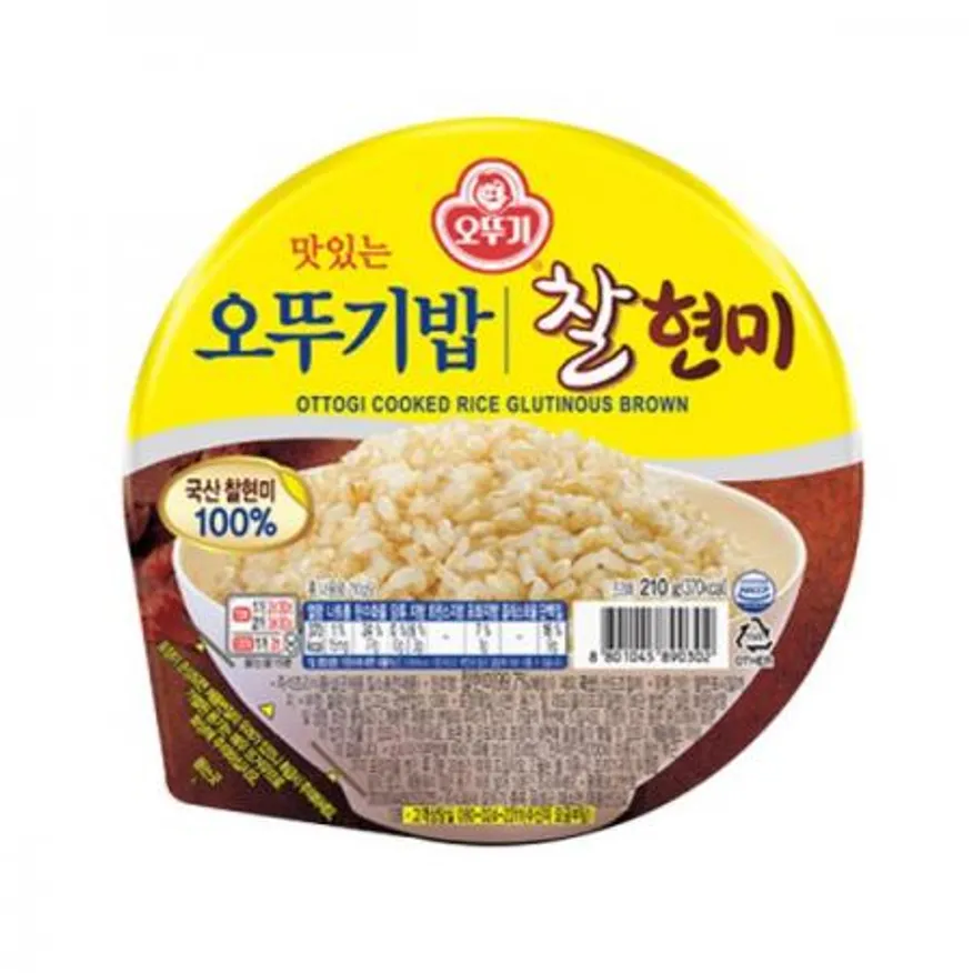오뚜기밥 찰현미 210g 3번들 이미지