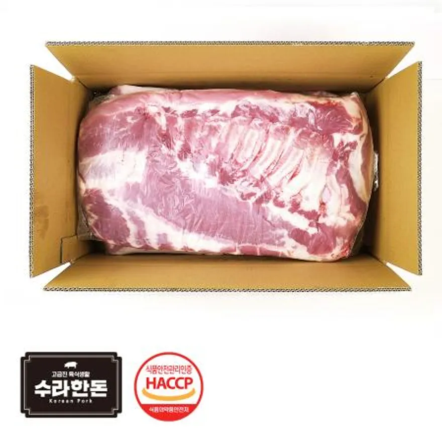 수라한돈 삼겹살 18kg 내외 냉장 이미지