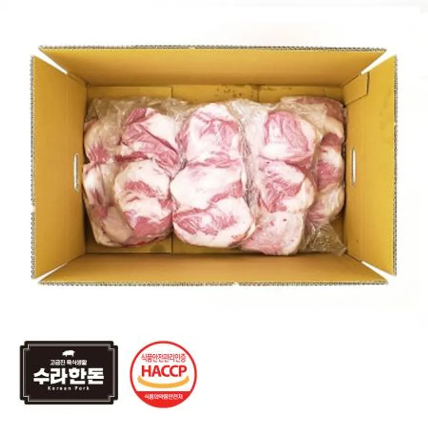 수라한돈 항정살 10kg 내외 냉장 이미지