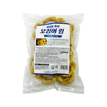 명일품 오징어링 1kg 냉동