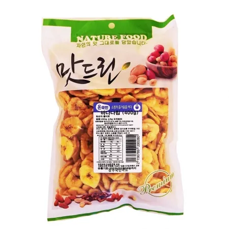 온국민 바나나칩 안주 간식 400g