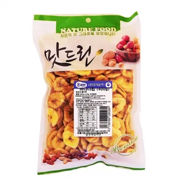 온국민 바나나칩 안주 간식 400g