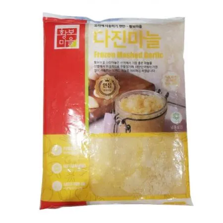 황보마을 냉동다진마늘(중국) 1kg