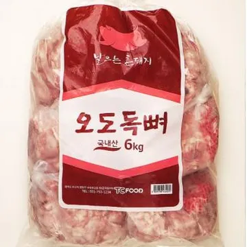 국내산 오도독뼈 오돌뼈 6kg