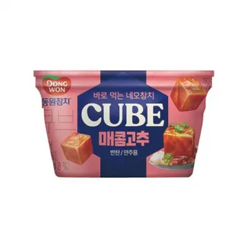 동원 큐브참치 매콤고추 160g