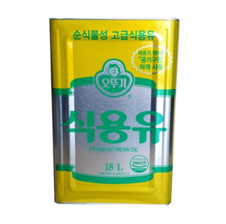 오뚜기 콩식용유 18L