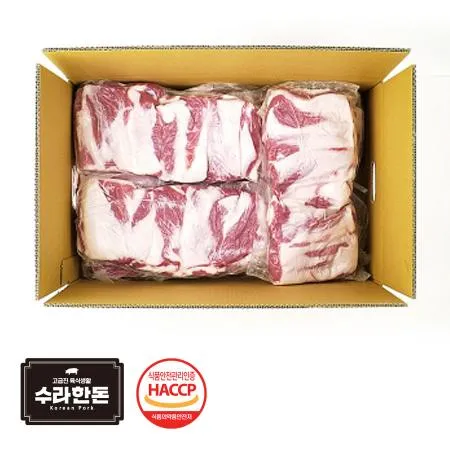 수라한돈 등심덧살 가브리살 8kg 내외 냉장 이미지