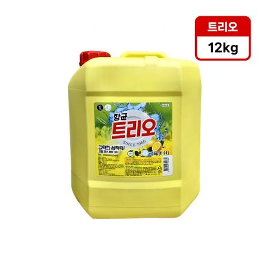 애경 항균트리오 12kg 주방세제 퐁퐁 이미지