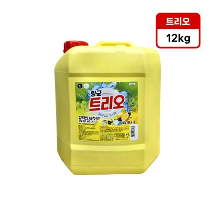 애경 항균트리오 12kg 주방세제 퐁퐁 이미지