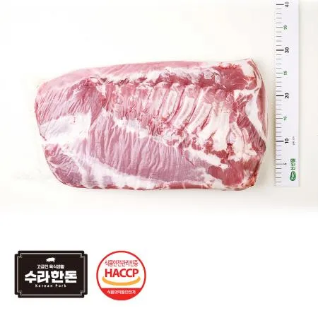수라한돈 미박삼겹살 오겹살 20kg 내외 냉장 이미지