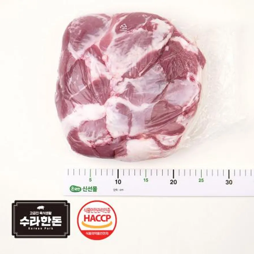 수라한돈 미박앞다리살 전지 17kg 내외 냉장 이미지
