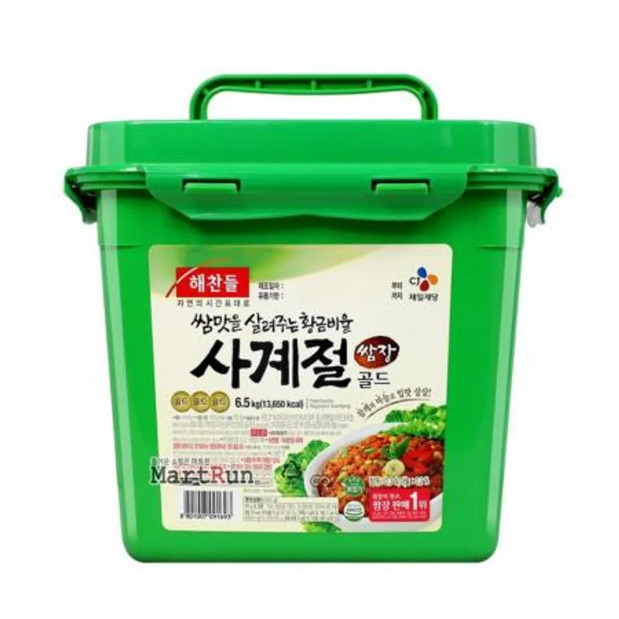 해찬들 사계절쌈장 6.5kg 이미지